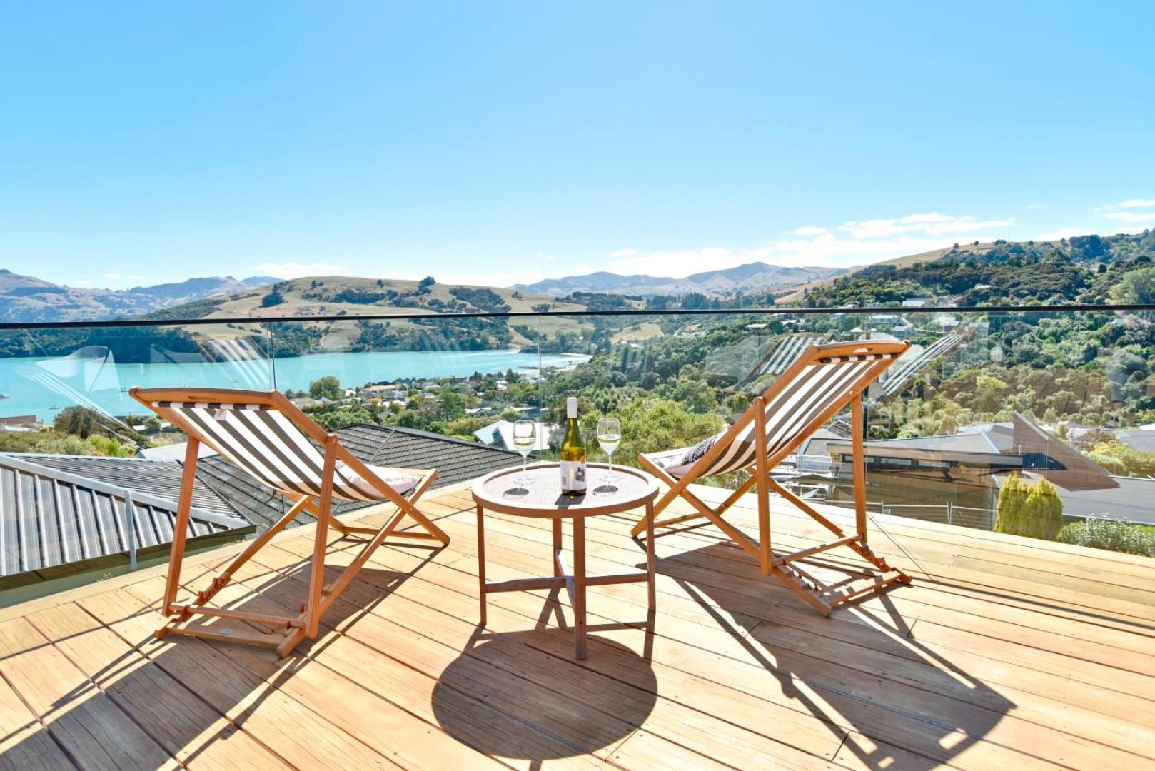 Akaroa Harbour View - Christchurch Holiday Homes Exterior foto